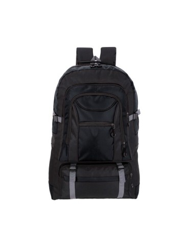 Sac à Dos Publicitaire Éco-responsable Platony Matières : polyester Couleurs : noir cadeau entreprise pas cher