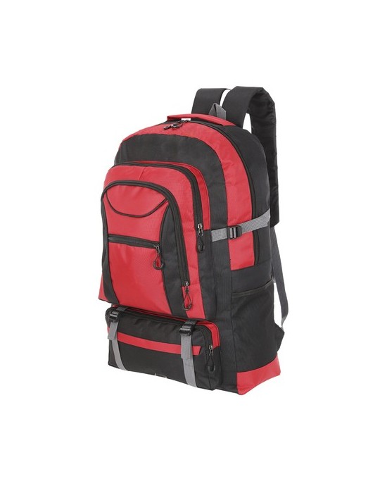 Sac à Dos Publicitaire Éco-responsable Platony Matières : polyester Couleurs : noir impression haute définition
