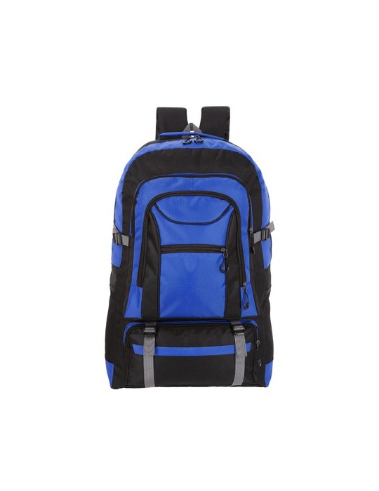 Sac à Dos Publicitaire Éco-responsable Platony Matières : polyester Couleurs : bleu personnalisable avec votre logo