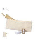 Trousse Publicitaire Éco-responsable Kramer Matières : coton Couleurs : naturel personnalisable avec votre logo