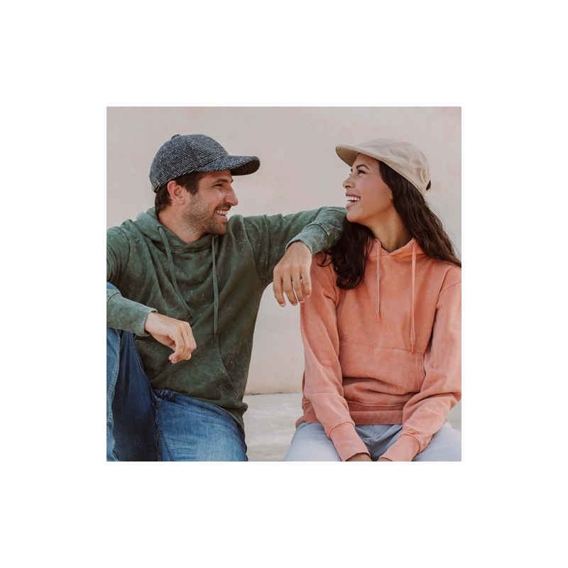 Casquette Publicitaire Personnalisée Bruck Matières : coton Couleurs : gris foncé objet promo petit budget