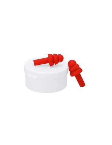 Bouchons Antibruit Éco-responsables de Haute Qualité Dedly Matières : silicone Couleurs : rouge 2