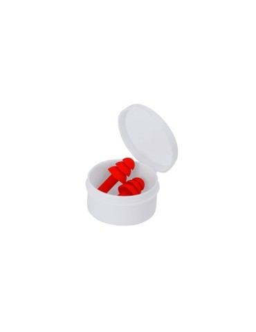 Bouchons Antibruit Éco-responsables de Haute Qualité Dedly Matières : silicone Couleurs : rouge goodies entreprise design