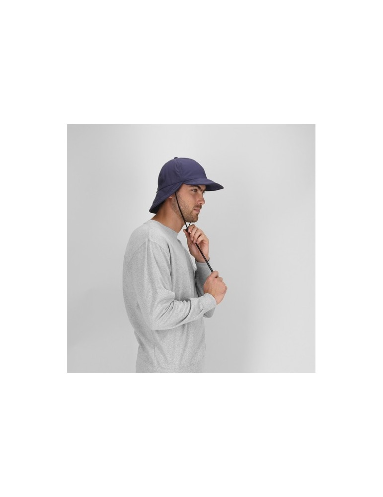 Casquette Publicitaire Éco-responsable Fraser Matières : polyester Couleurs : bleu marine goodies personnalisé en stock
