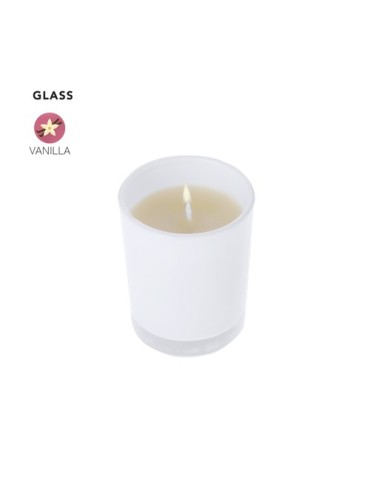 Bougie Éco-responsable Aromatique Vilbur Matières : verre Couleurs : blanc 2