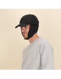 Casquette personnalisée  Cuarich Matières : polyester Couleurs : noir marquage laser ultra précis