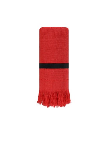 Serviette publicitaire  Brisly Matières : coton Couleurs : rouge goodies publicitaire événementiel