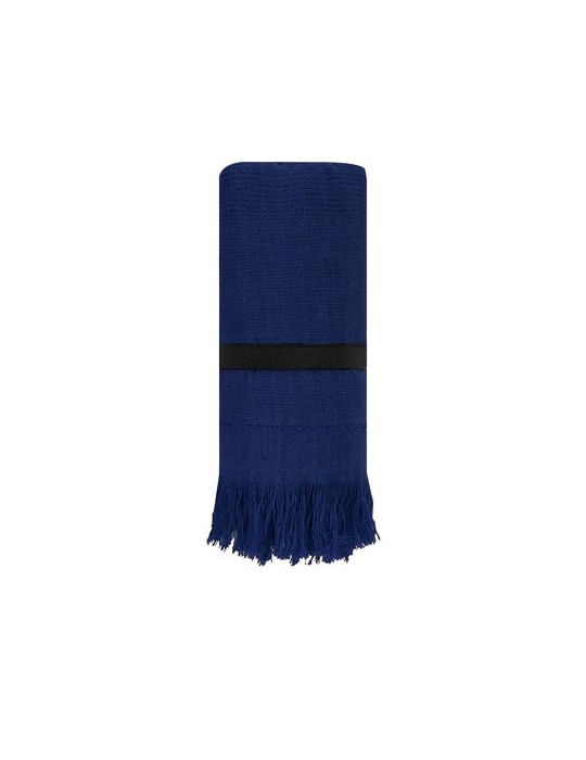 Serviette publicitaire  Brisly Matières : coton Couleurs : bleu cadeau entreprise pas cher