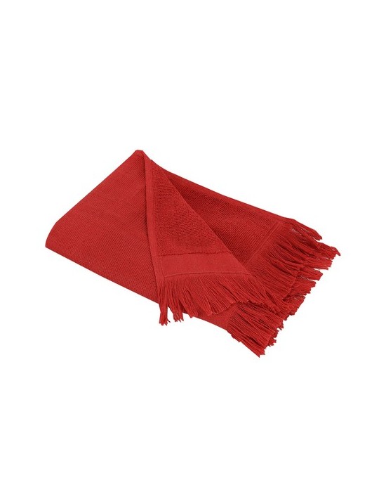 Serviette publicitaire  Brisly Matières : coton Couleurs : bleu goodies personnalisé en stock