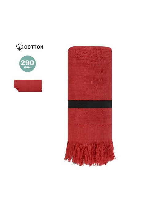 Serviette publicitaire  Brisly Matières : coton Couleurs : blanc livraison express 24h 48h