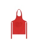 Tablier publicitaire personnalisé Jeizon Matières : coton Couleurs : rouge