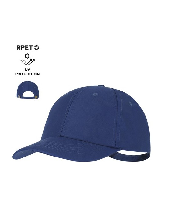 Casquette personnalisée  Orban Couleurs : noir Matières : polyester recyclé personnalisation rapide en France