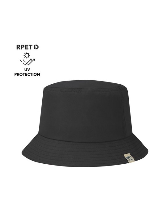 Bonnet personnalisé  Zalay Couleurs : naturel Matières : polyester recyclé objet promotionnel éco-responsable