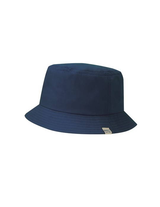 Bonnet personnalisé  Zalay Couleurs : bleu marine Matières : polyester recyclé cadeau entreprise pas cher