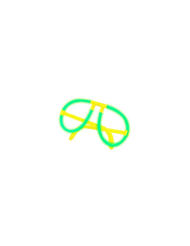 Lunettes publicitaires lumineuses Tobeck Couleurs : vert fluo