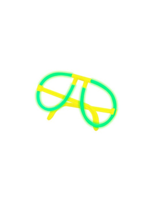 Lunettes publicitaires lumineuses Tobeck Couleurs : vert fluo