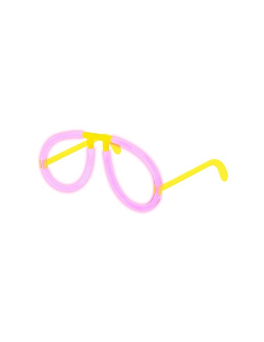 Lunettes publicitaires lumineuses Tobeck Couleurs : vert fluo objet promotionnel éco-responsable