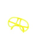 Lunettes publicitaires lumineuses Tobeck Couleurs : jaune fluo cadeau entreprise pas cher