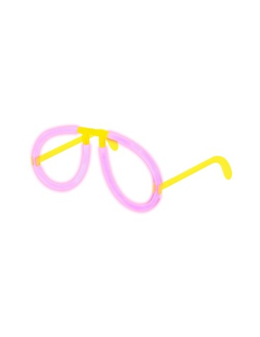 Lunettes publicitaires lumineuses Tobeck Couleurs : jaune fluo livraison express 24h 48h