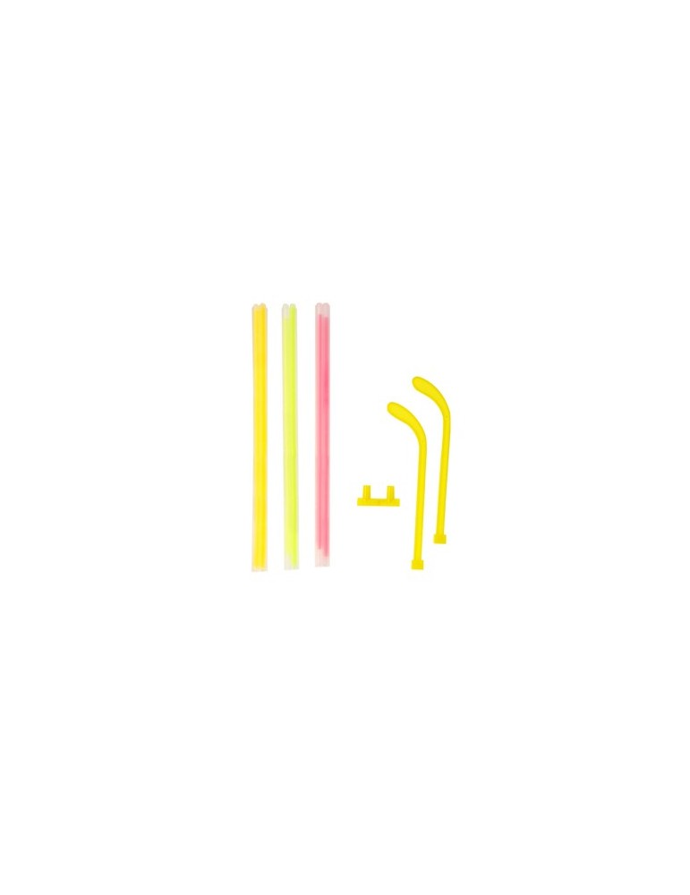 Lunettes publicitaires lumineuses Tobeck Couleurs : jaune fluo personnalisation rapide en France