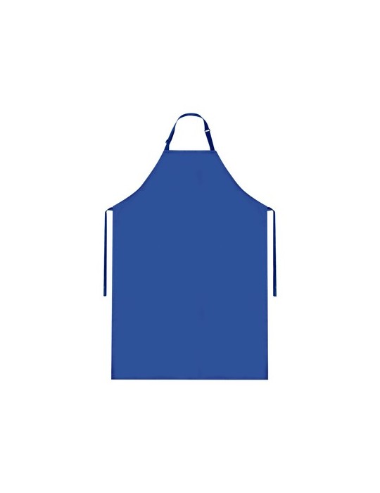Tablier publicitaire personnalisé Leroix Matières : polyester Couleurs : bleu