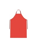 Tablier publicitaire personnalisé Leroix Matières : polyester Couleurs : rouge personnalisable avec votre logo