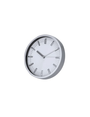 Pendule personnalisée de 30 cm - Houser Couleurs : argenté cadeau entreprise pas cher