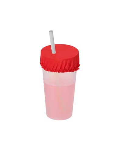 Couvre-Gobelet Pratique Irwing Matières : polyester Couleurs : noir personnalisable avec votre logo