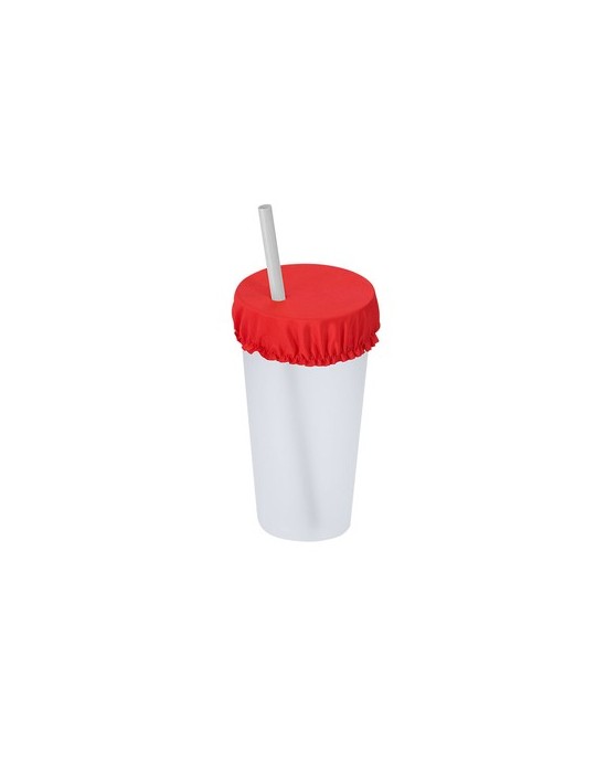 Couvre-Gobelet Pratique Irwing Matières : polyester Couleurs : bleu marquage laser ultra précis