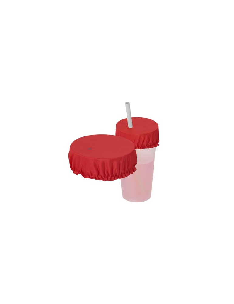 Couvre-Gobelet Pratique Irwing Matières : polyester Couleurs : blanc personnalisation rapide en France