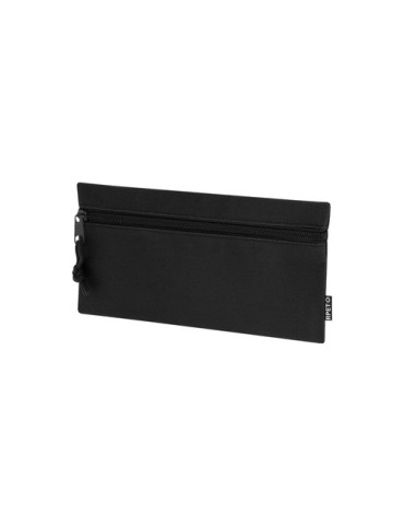 Trousse Pratique Personnalisée Trubin Couleurs : noir Matières : polyester recyclé objet promotionnel éco-responsable