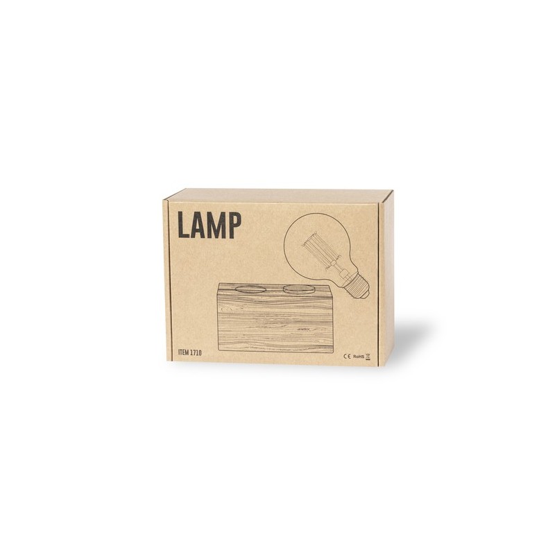 Lampe Vintage Personnalisée en Bambou Sarpal - Ambiance Unique à Prix Abordable Matières : bambou goodies publicitaire événement