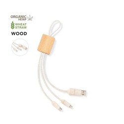 Câble de Charge Écologique Personnalisé Durable Nuskir