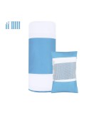 Serviette Absorbante Pratique Jeffrey Matières : polyester Couleurs : bleu marine objet promotionnel éco-responsable
