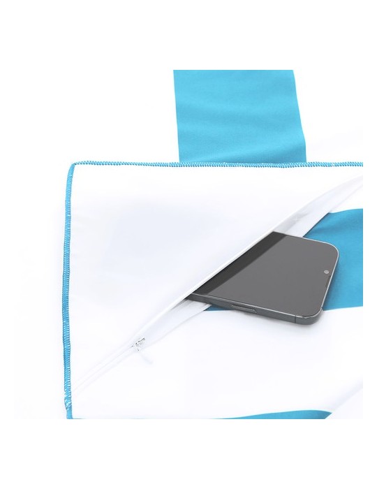 Serviette Absorbante Pratique Jeffrey Matières : polyester Couleurs : gris personnalisable avec votre logo