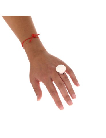 Bague publicitaire personnalisée Tayter Couleurs : blanc cadeau entreprise pas cher