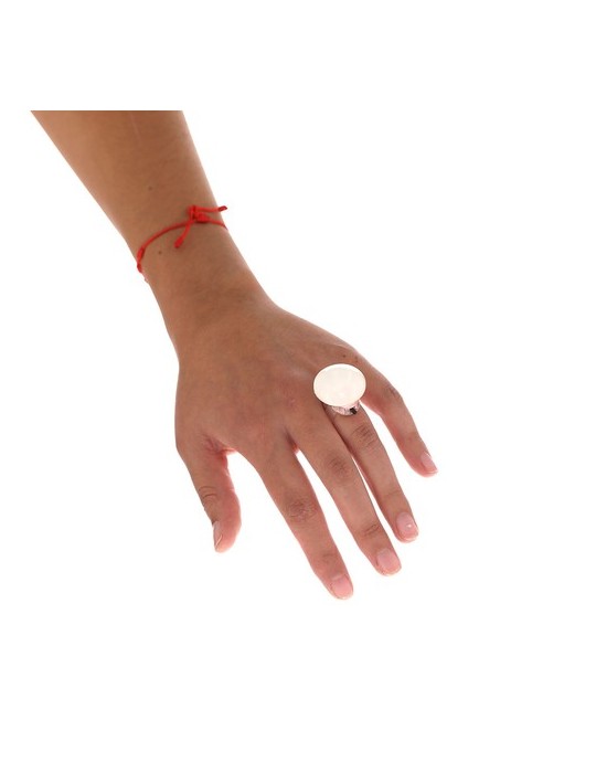 Bague publicitaire personnalisée Tayter Couleurs : blanc cadeau entreprise pas cher