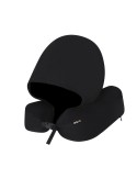 Coussin à Capuche publicitaire personnalisé Dolking Couleurs : noir Matières : polyester recyclé