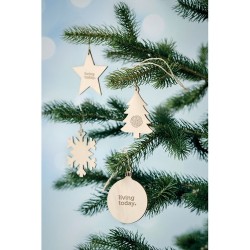 Étoile Décorative en Bois MDF - ESTY