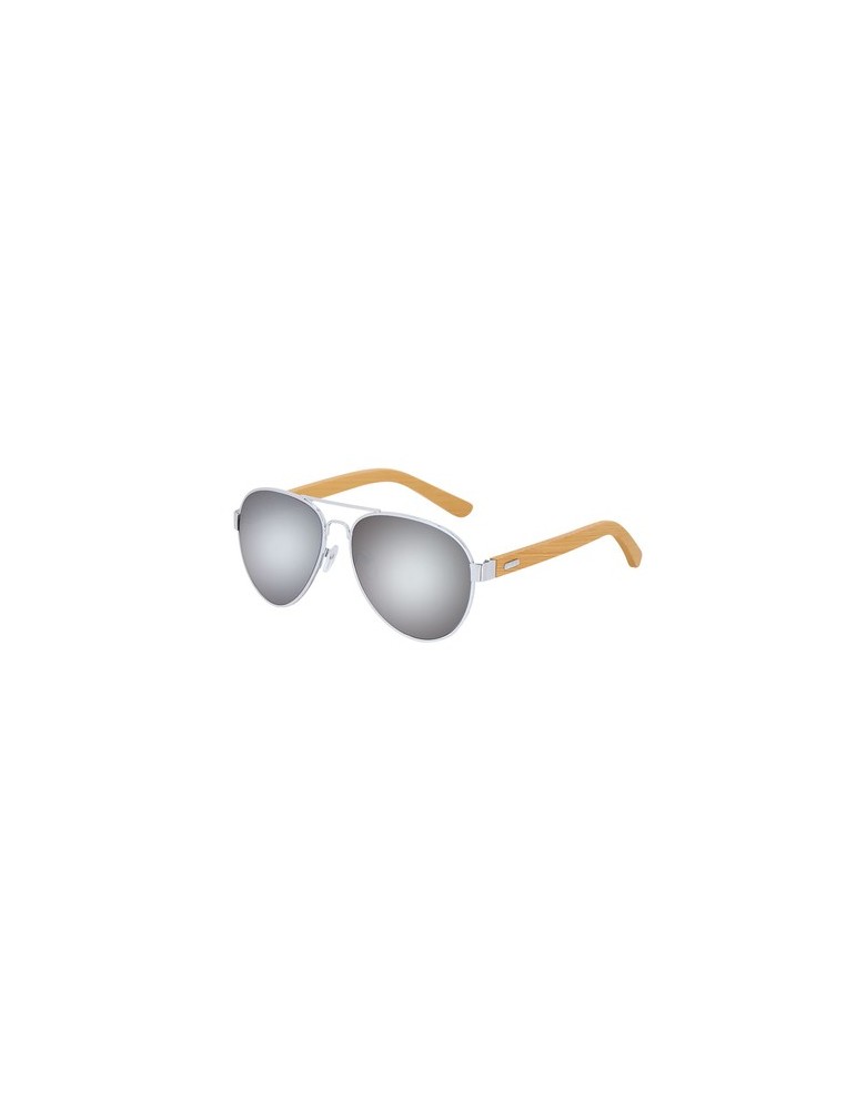 Lunettes de Soleil publicitaires s Gunok Matières : bambou Couleurs : gris