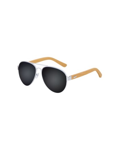 Lunettes de Soleil publicitaires s Gunok Matières : bambou Couleurs : gris 2