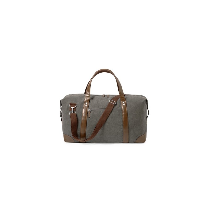 Sac Personnalisé Élégant et Pratique pour le Voyage - Sharyl Matières : toile Couleurs : gris