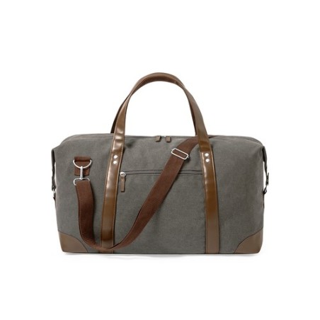 Sac Personnalisé Élégant et Pratique pour le Voyage - Sharyl Matières : toile Couleurs : gris