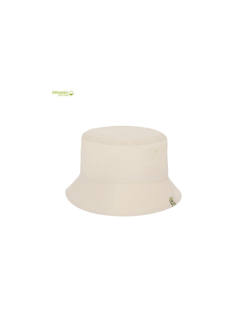 Bonnet publicitaire en fonte Matières : coton organique Couleurs : naturel personnalisable avec votre logo