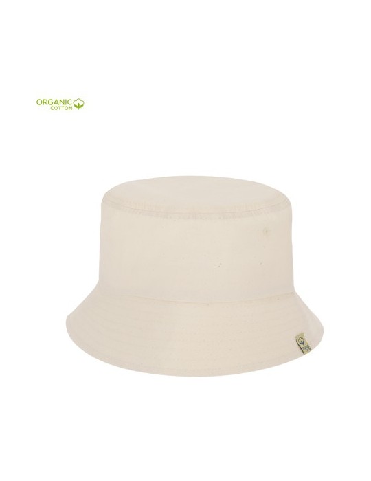 Bonnet publicitaire en fonte Matières : coton organique Couleurs : naturel personnalisable avec votre logo