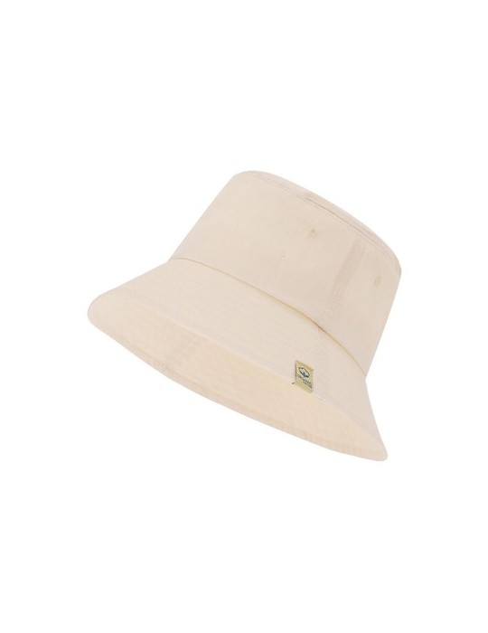 Bonnet publicitaire en fonte Matières : coton organique Couleurs : naturel cadeau entreprise pas cher