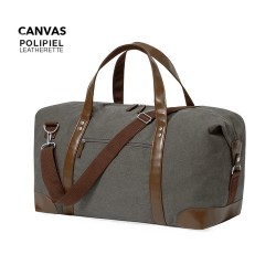 Sac Personnalisé Élégant et Pratique pour le Voyage - Sharyl Matières : toile Couleurs : gris 2