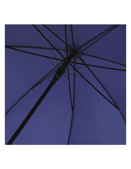 Parapluie publicitaire personnalisé Wiber Matières : PET recyclé Couleurs : bleu marine cadeau collaborateur premium