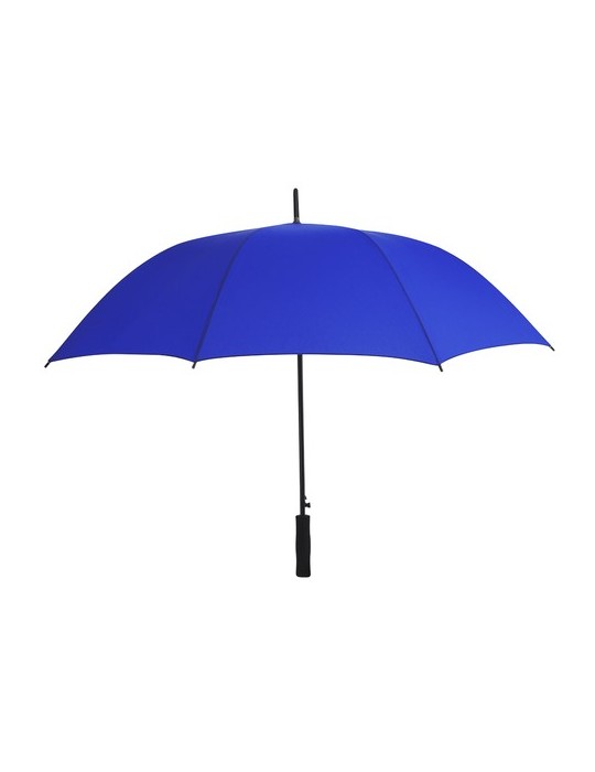 Parapluie publicitaire personnalisé Wiber Matières : PET recyclé Couleurs : bleu marine marquage laser ultra précis
