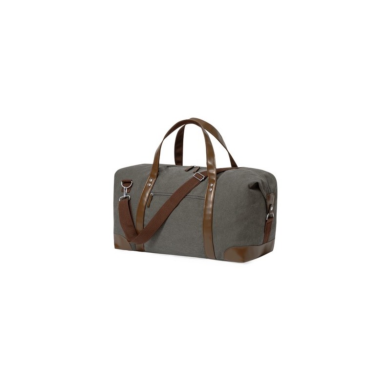 Sac Personnalisé Élégant et Pratique pour le Voyage - Sharyl Matières : toile Couleurs : gris cadeau entreprise pas cher